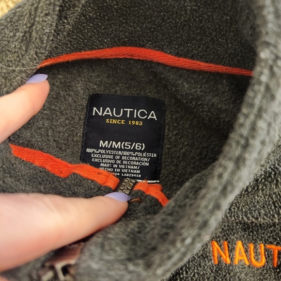 Lot Of 2 Boys Zip Up Jackets Nautica All In Motion Size 6 #H299 - Picture 3 of 3